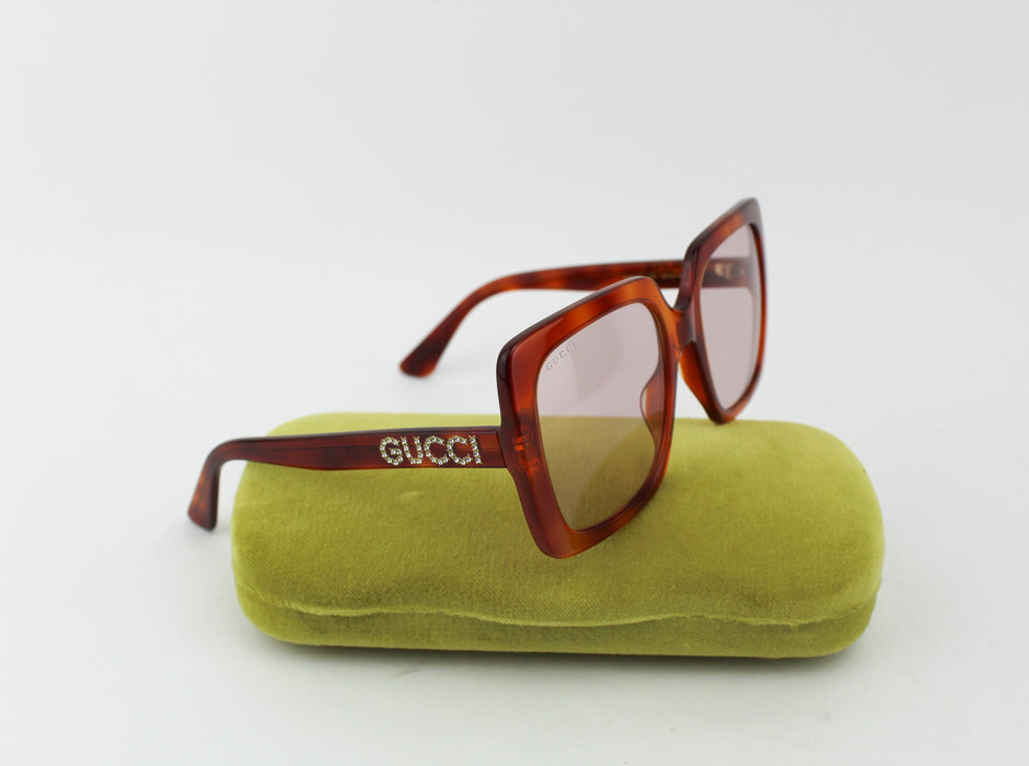 GUCCI  HAVANA SUNGLASSES