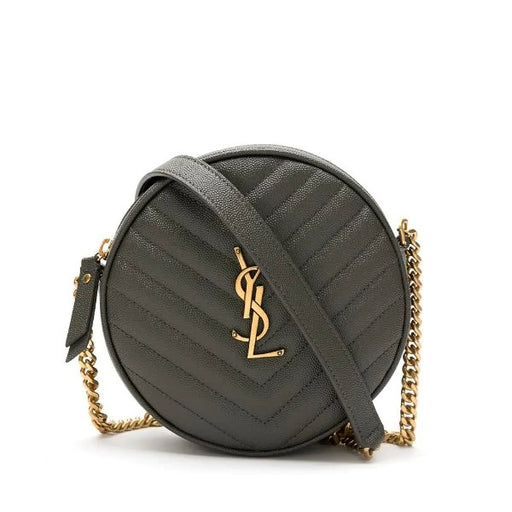 Saint Laurent Vinyle Round Camera Bag