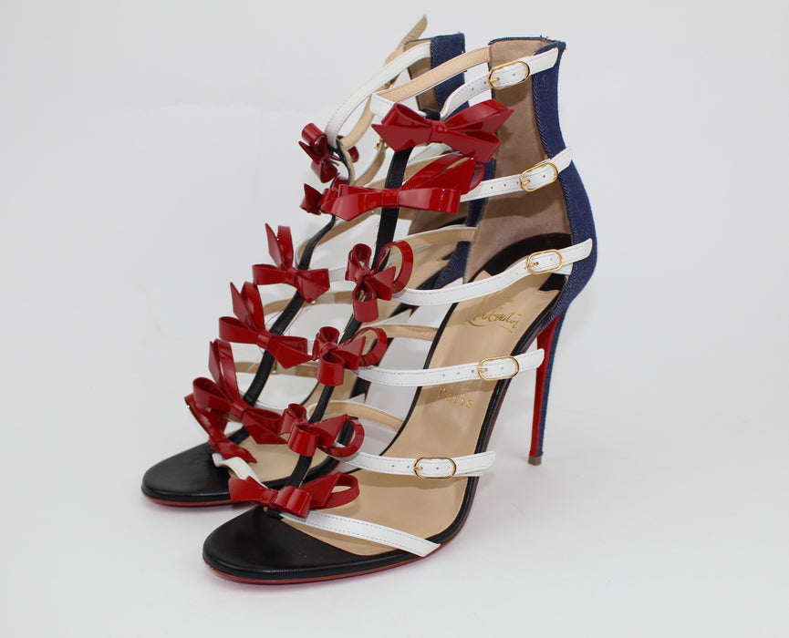 CHRISTIAN LOUBOUTIN GIRLISTRAPPI 100MM - LuxurySnob