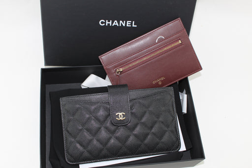 CHANEL CAVIER POUCH WITH CARD HOLDER - LuxurySnob