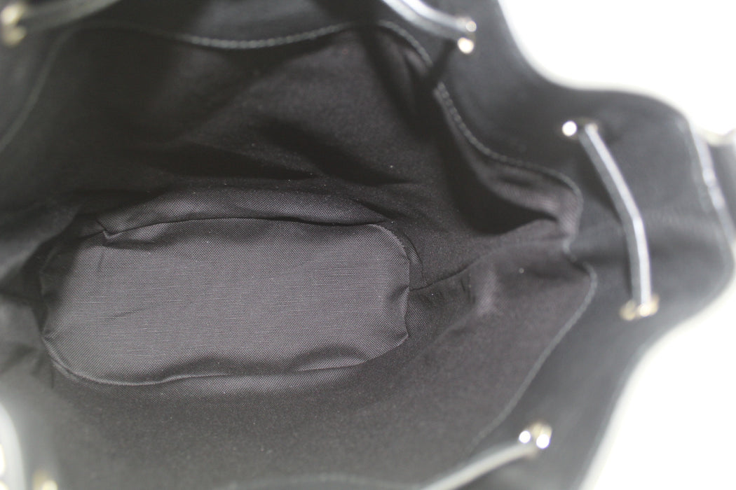 GUCCI BLACK PSYCHEDELIC BUCKET BAG BLACK