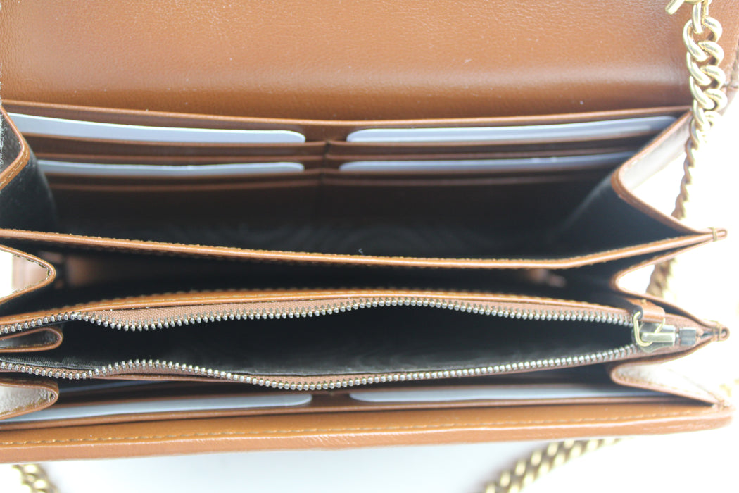 Gucci GG Marmont Chevron Quilted Flap Bag