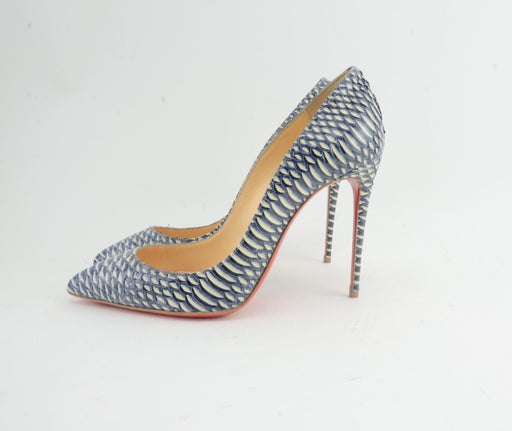 CHRISTIAN LOUBOUTIN PIGALLE FOLLIES 100mm SIZE 36.5 - LuxurySnob