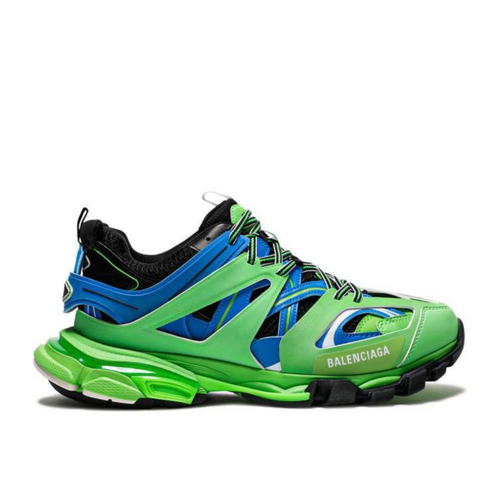 Balenciaga Track Sneakers in Blue/Green
