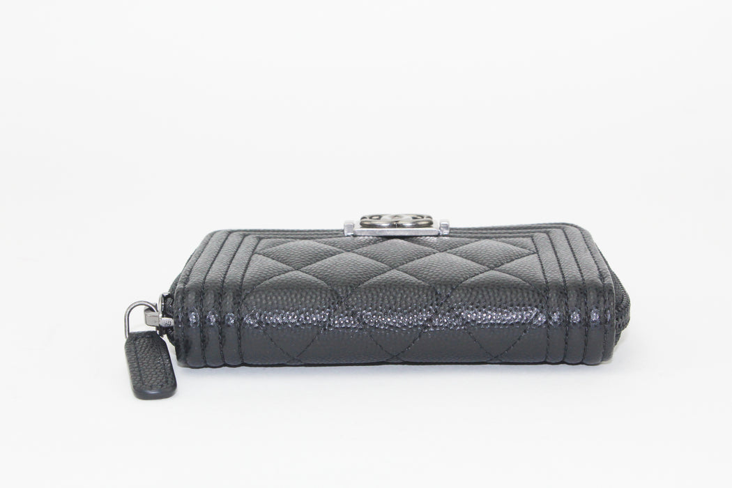 Chanel O-Coin Wallet Black