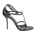 Saint Laurent Cassandra Patent Leather Sandals