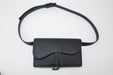 DIOR SADDLE BELT POUCH BLACK MATTE