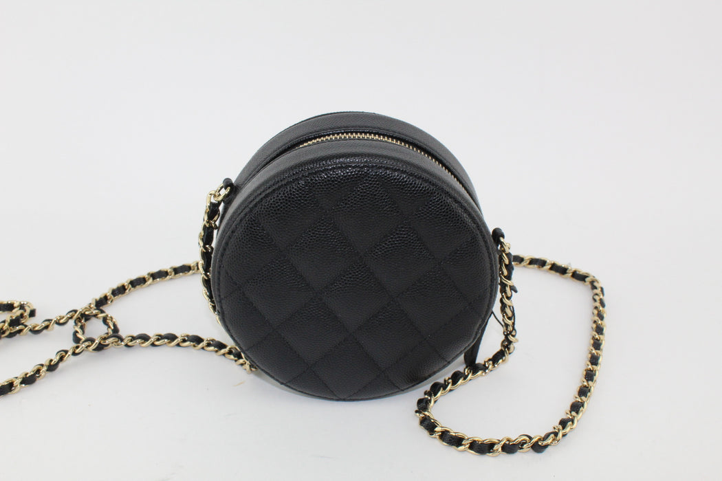 CHANEL MINI CLASSIC CLUTCH WITH CHAIN