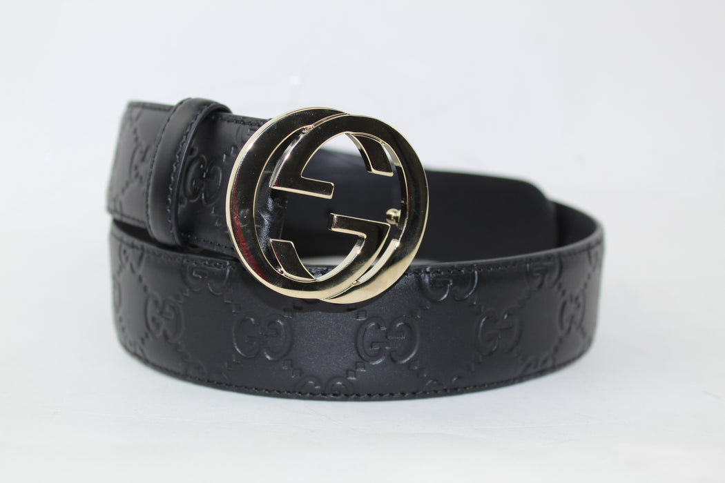 GUCCI SIGNATURE BELT WITH G BUCKLE SIZE 70/28