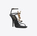 YSL CASSANDRA SANDALS SIZE 37 - LuxurySnob