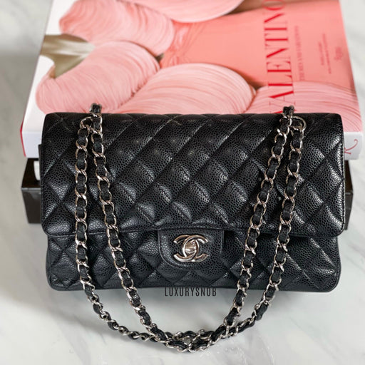 Chanel Classic Small Double Flap Caviar Quilted Bag