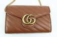 Gucci GG Marmont Chevron Quilted Flap Bag