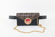 FENDI MULTICOLOR LEATHER BELT BAG