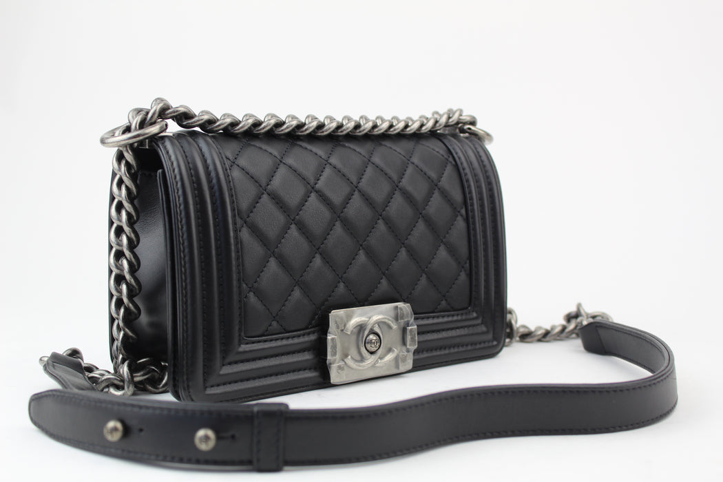 Chanel Small Boy Bag Black