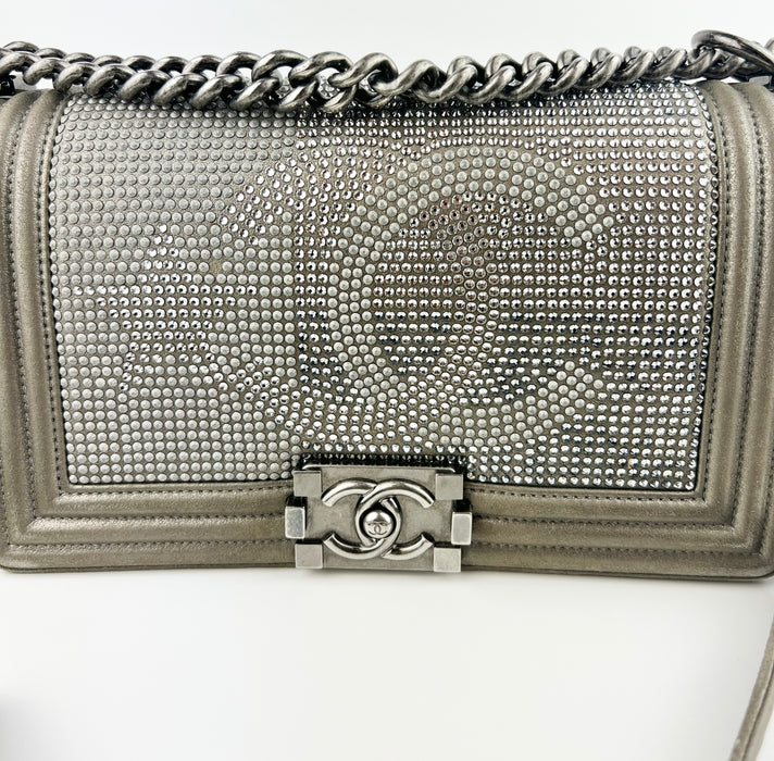 Chanel Medium Swavroski embellished Boy Bag