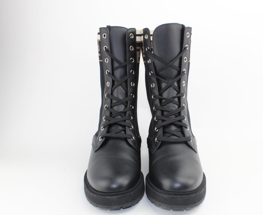 Fendi Rockoko Combat boots
