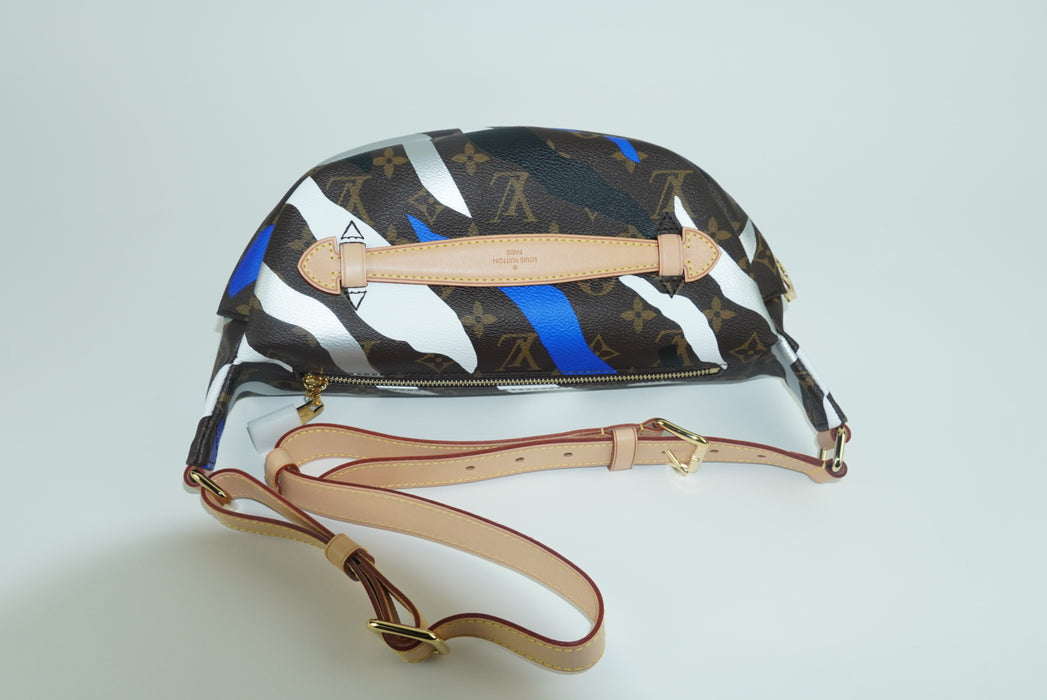 Louis Vuitton LVXLOL Bumbag Monogram Blue/Silver