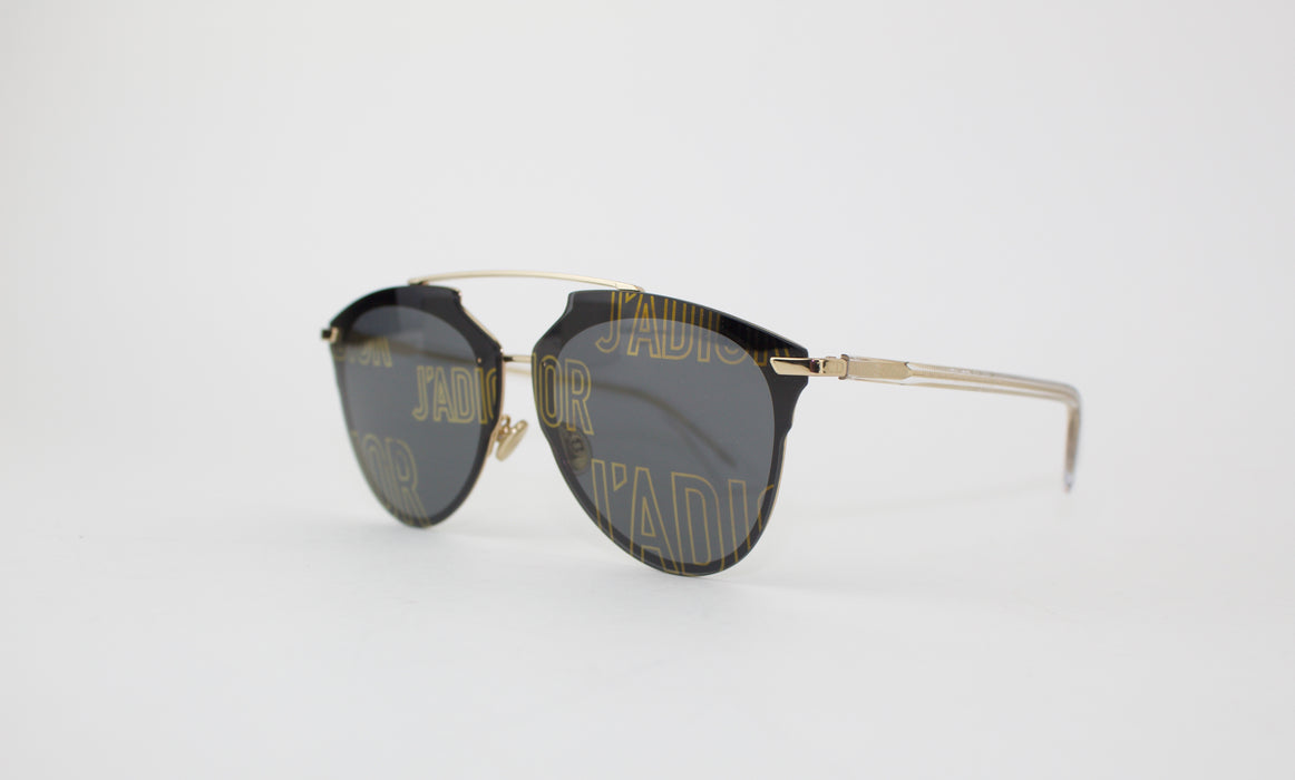 CHRISTIAN DIOR 63MM REFLECTIVE PRISM SUNGLASSES