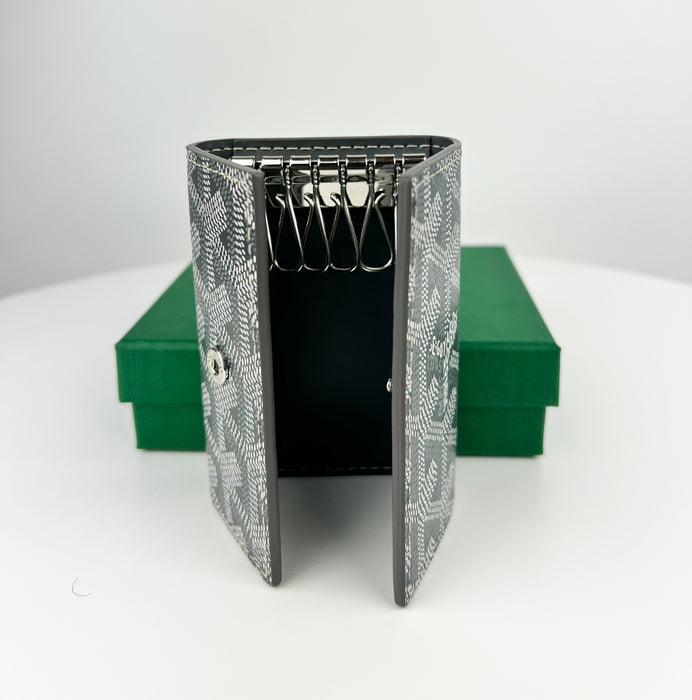 Goyard Key Holder GOYARD PORTE CLES Key Chain Holder Belt Wallet