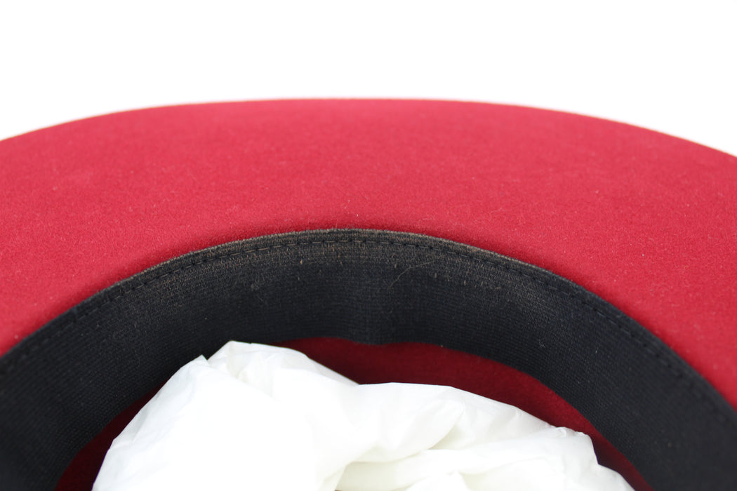 Saint Laurent Canopy hat red