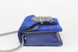 Gucci Velvet Dionysus Super Mini Bag Blue