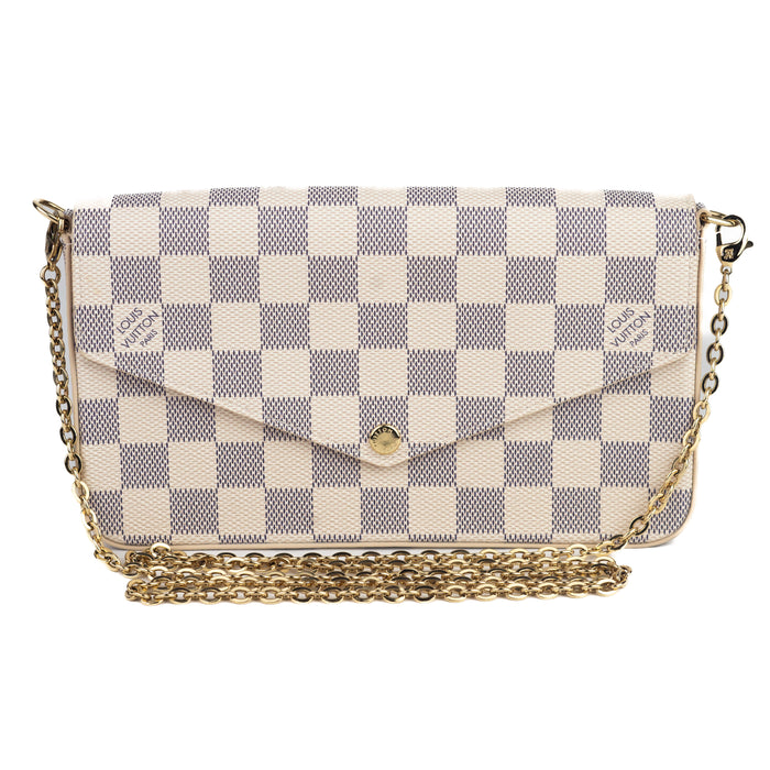 Louis Vuitton Fèlicie Pochette Damier Azur