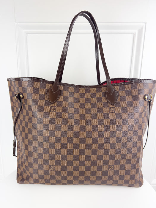 Louis Vuiton Damier Neverfull Gm.