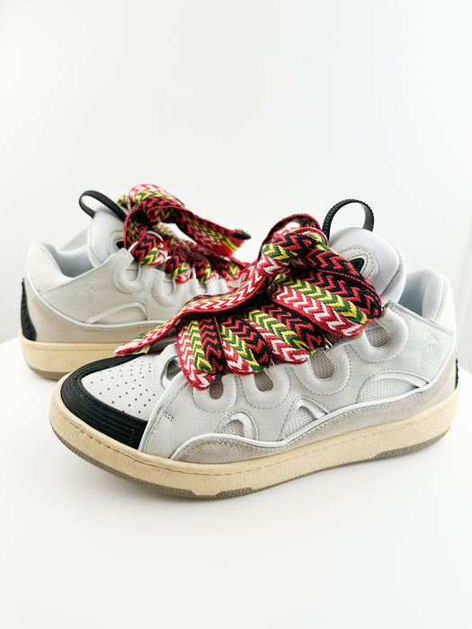 Lanvin Leather Curb Sneaker