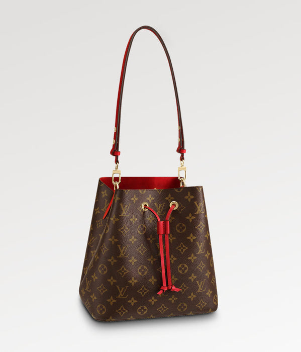Louis Vuitton Neonoe MM Monogram in red
