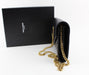 SAINT LAURENT MONOGRAM CHAIN WALLET IN GRAIN DE POUDRE EMBOSSED LEATHER