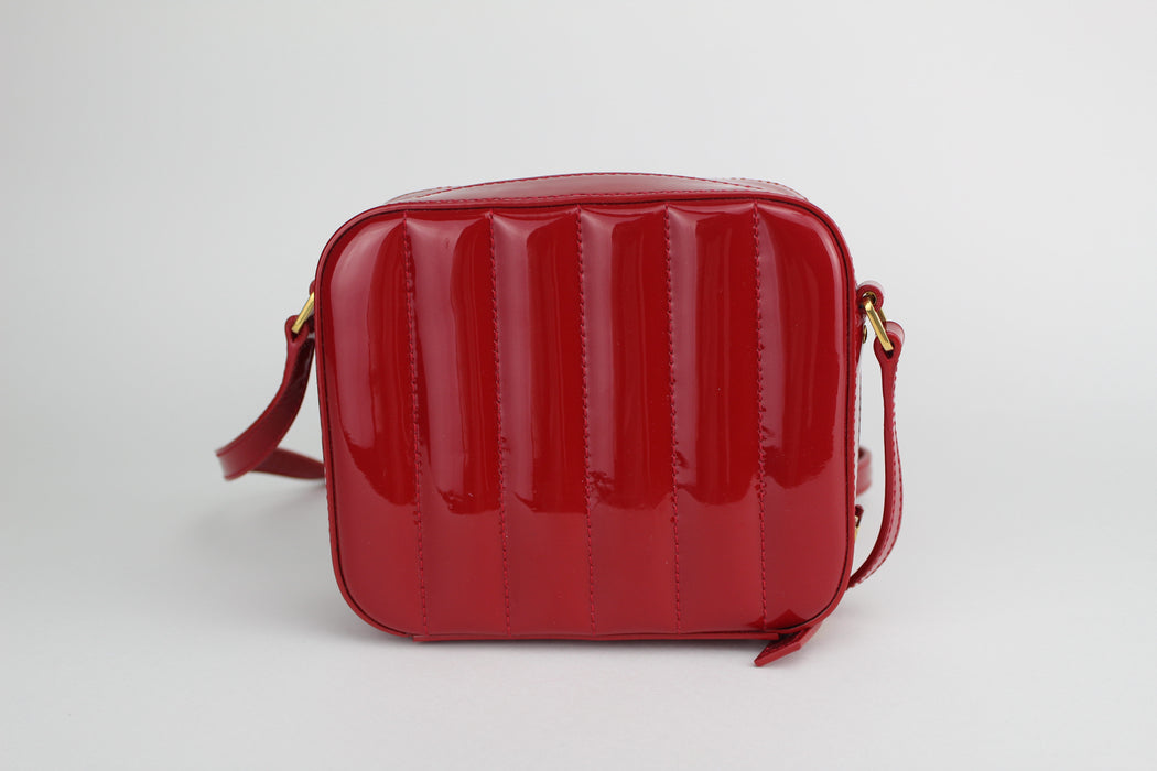 SAINT LAURENT VICKY TOY CAMERA BAG RED LSC INC