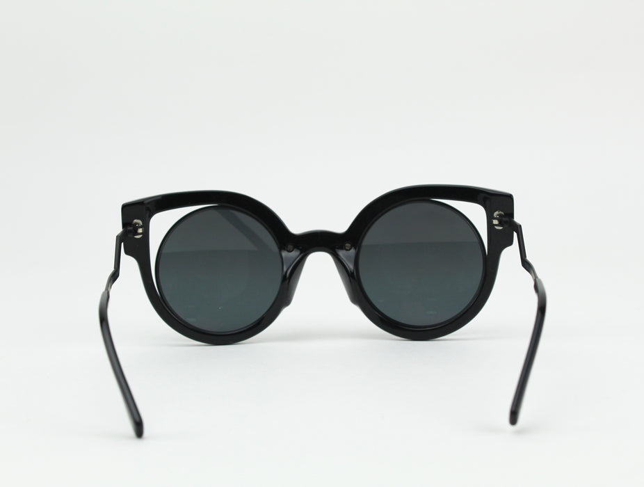 Fendi black cat eye sunglasses