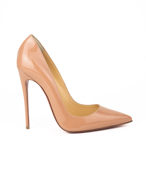 Christian Louboutin So Kate 120 Patent nude