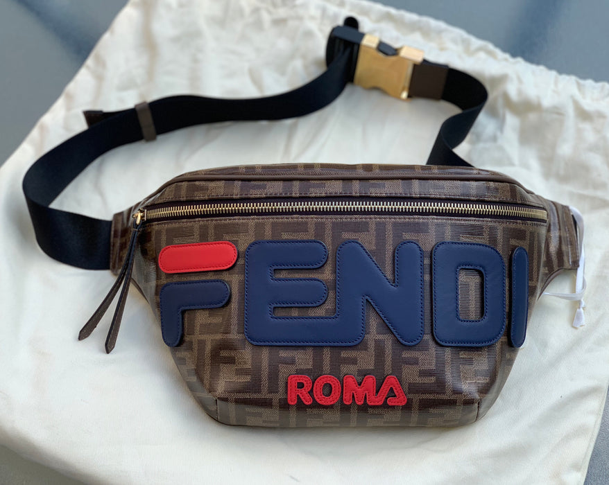 FENDI x FILA MANIA LOGO BELT BAG - LuxurySnob