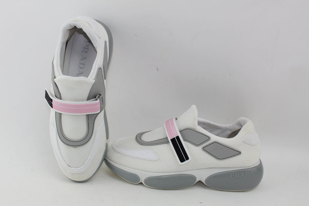 PRADA WOMENS CLOUDBUST SNEAKERS SIZE 37 - LuxurySnob