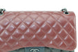 Chanel Lambskin Tricolor Double Flap Jumbo Bag