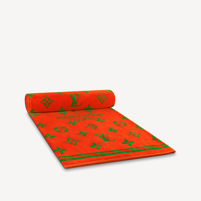 Louis Vuitton Vuittamines Monogram Beach Towel (Hard to find)