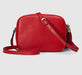 GUCCI SOHO LEATHER DISCO BAG RED - LuxurySnob