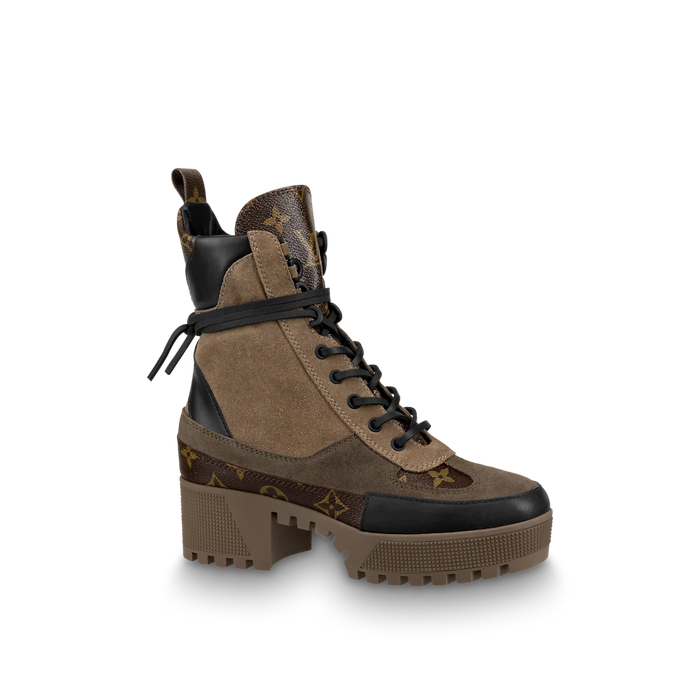 Louis Vuitton Laureate Platform dessert boots
