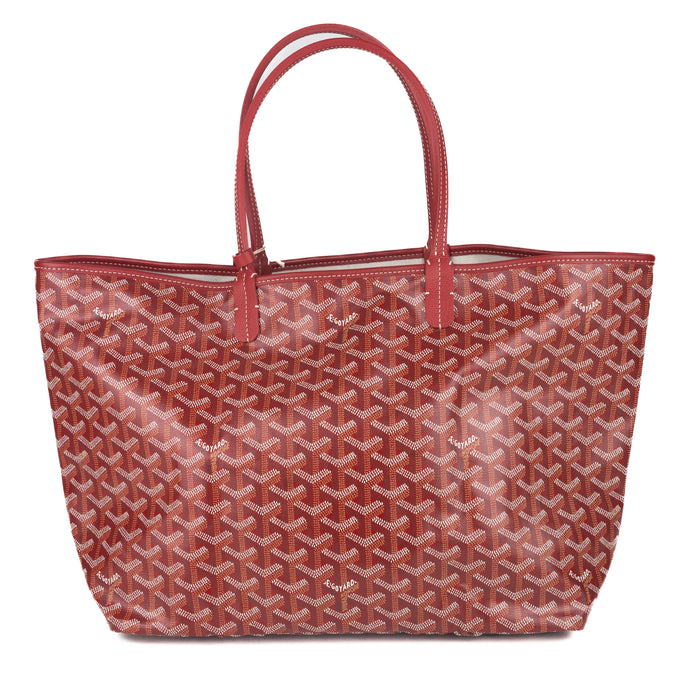 Goyard Saint Louis Pm Tote Bag Red