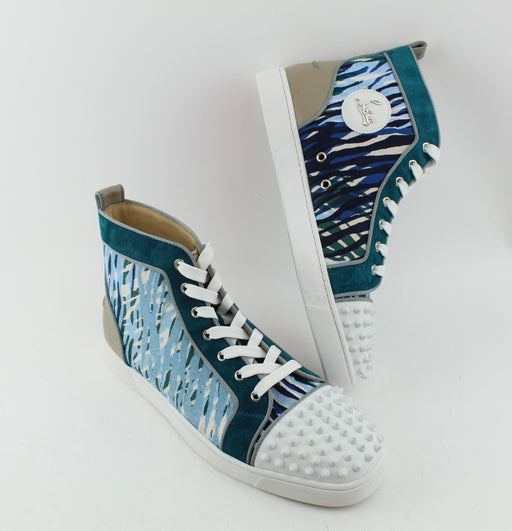 CHRISTIAN LOUBOUTIN  LOUIS HIGH TOP SNEAKER SIZE 45 - LuxurySnob