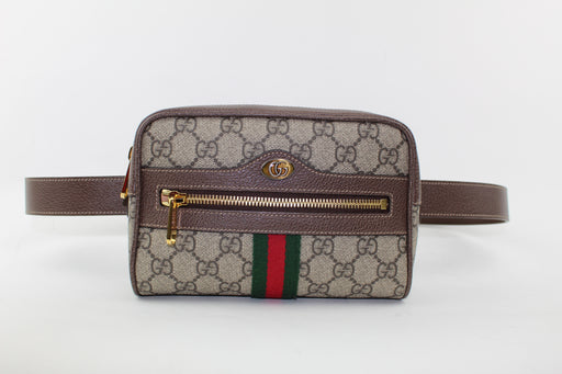GUCCI OPHIDIA GG SUPREME SMALL BELT BAG SIZE 95/38