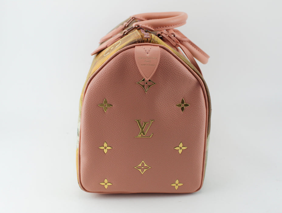 Louis Vuitton Masters Speedy 30 Jeff Koons Fragonard Bag