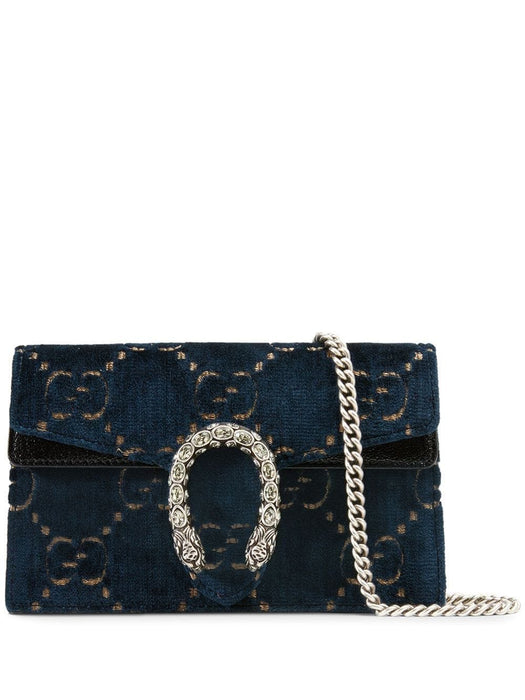 GUCCI DIONYSUS VELVET SUPER MINI BAG