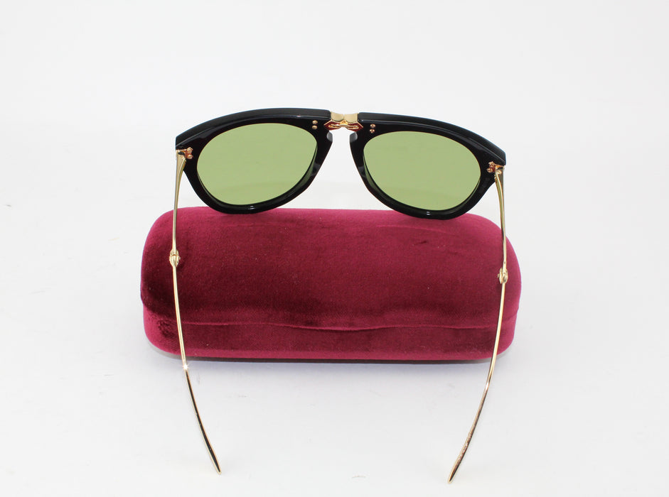 Gucci Aviator foldable Black sunglasses