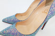 Christian Louboutin So Kate 120mm Glitter Dragonfly