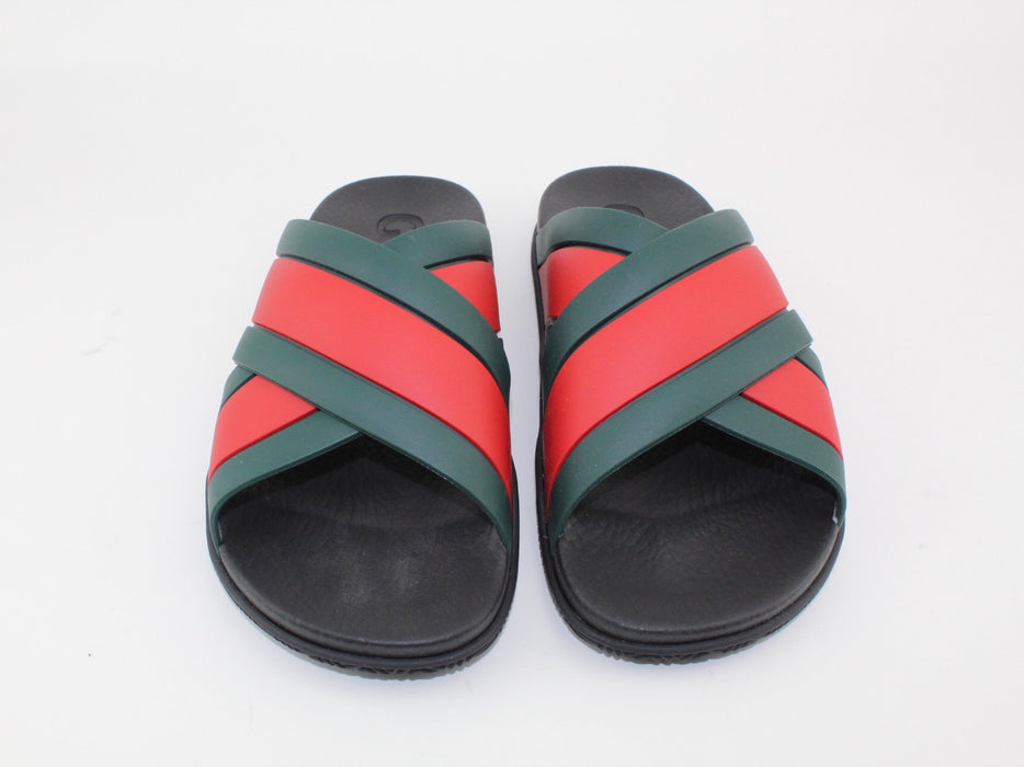 GUCCI RUBBER SLIDE SANDAL