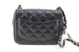 CHANEL LAMBSKIN MINI FLAP SQUARE BAG
