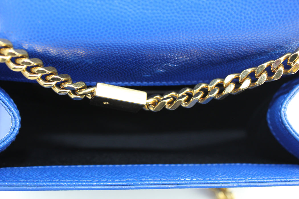 Saint Laurent Kate Small Monogram Bag on Chain