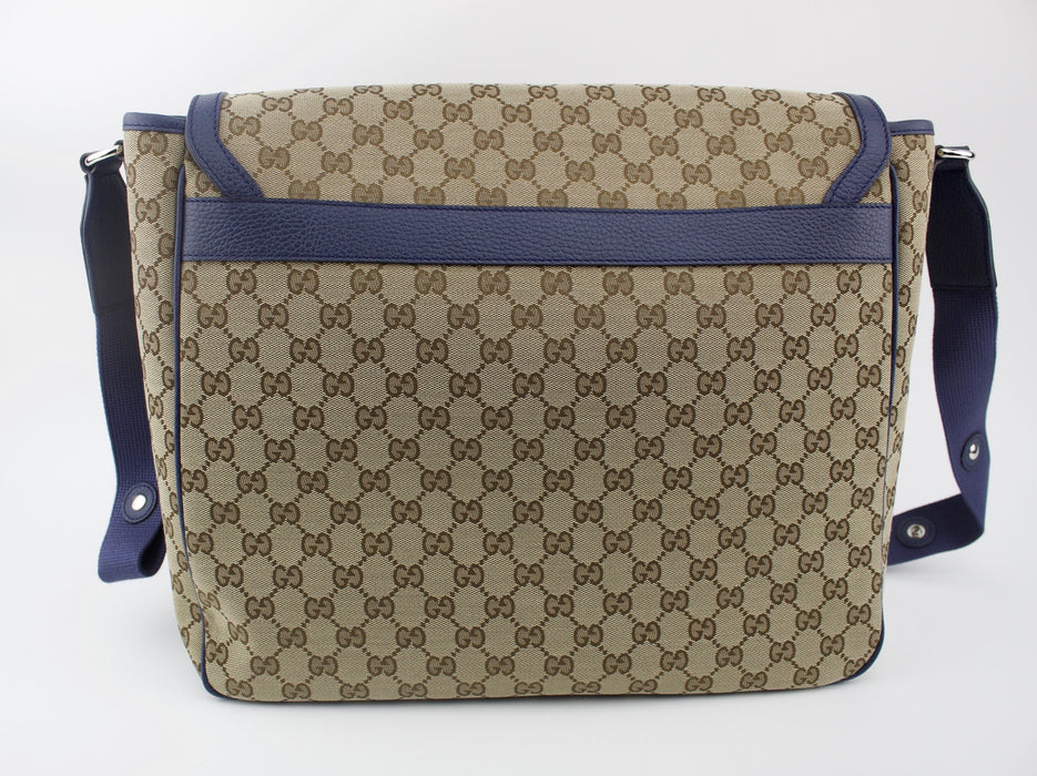 GUCCI GG CANVAS DIAPER BAG